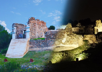 Calendari 2025. Castell de Voltera d'Abrera i Balcó de Montserrat. Portada