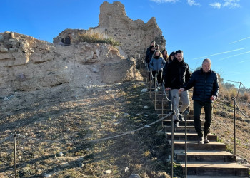 A Abrera gaudim del nostre patrimoni! Aquest dissabte 13 de gener hem assistit a la passejada patrimonial 'L’Abrera feudal: del Castell de Voltrera a Can Morral del Molí'