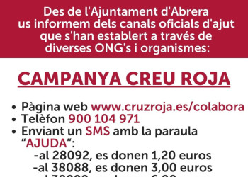 AJUTS DANA - CREU ROJA