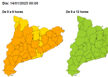 Avís de fred intens pel dimarts 14 de gener