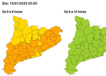 Avís per fred intens per dimecres 15 de gener de 2025