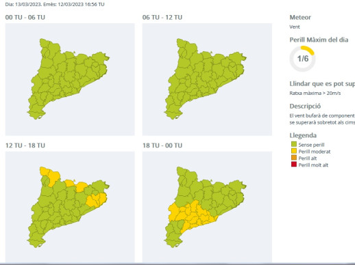 Avís vent 13-03-23