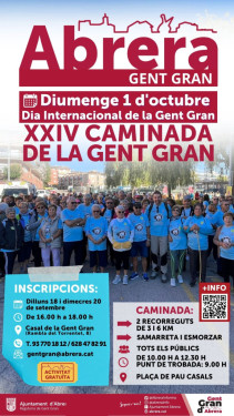 XXIV Caminada de la Gent Gran