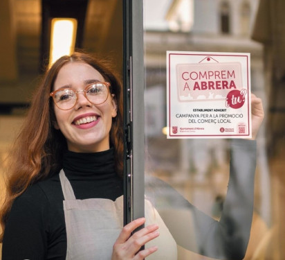 Impulsem una nova campanya per fomentar el comerç local: 'Comprem a Abrera Online'