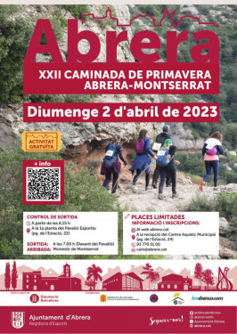 CARTELL CAMINADA ABERA-MONTSERRAT 2023