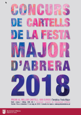 Cartell concurs de cartells de FM Abrera 18