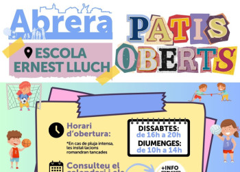 Impulsem l'activitat de 'Patis Oberts' a l'Escola Ernet Lluch d'Abrera