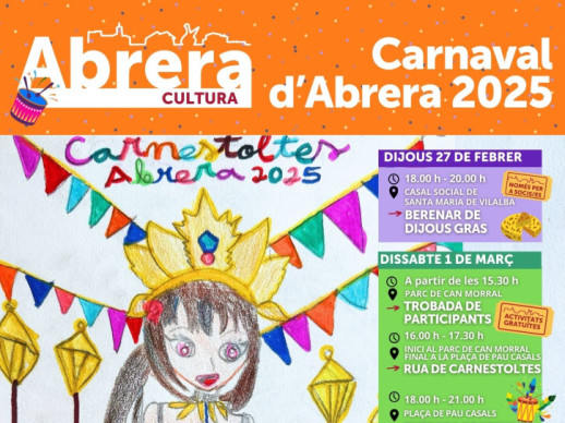 CARTELL PROGRAMACIÓ CARNAVAL 2025