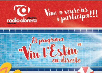 cartell radio piscina