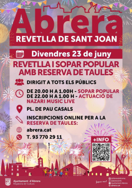 Revetlla de Sant Joan 2023. Nucli urbà d'Abrera