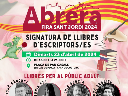 CARTELL SIGNATURES SANT JORDI 2024