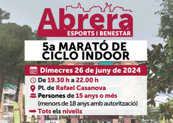 CARTELL V MARATÓ CICLO INDOOR 2024