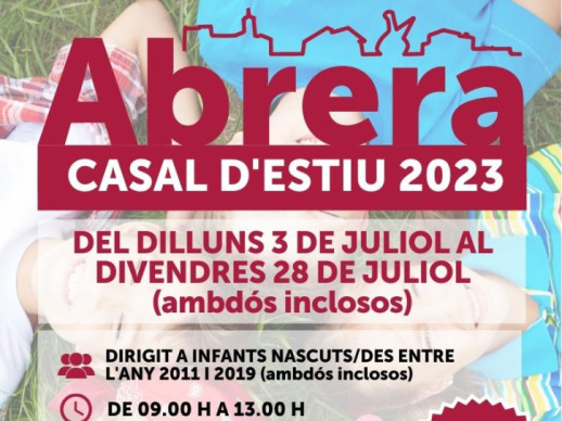 Cartell Casal d'Estiu 2023