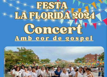 Concert d'Amb Cor de Gospel a la Festa Major de La Florida 2024