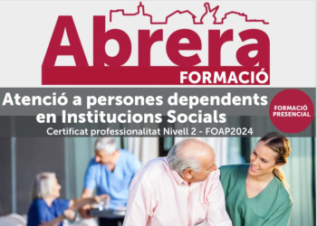 Curs d'Atenció a persones dependents en institucions socials - Inici març 2025