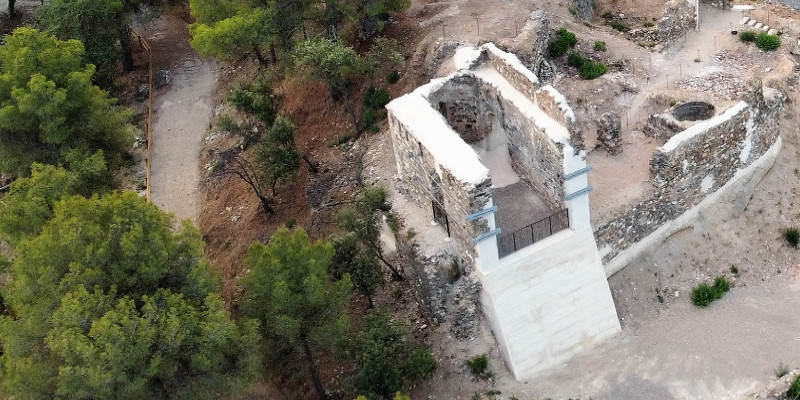 Consolidació de les estructures del Castell de Voltrera d'Abrera