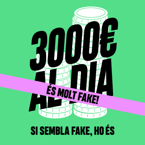 Commemorem el Dia Mundial dels Drets de les Persones Consumidores donant suport a la campanya 'Si sembla fake, ho és'