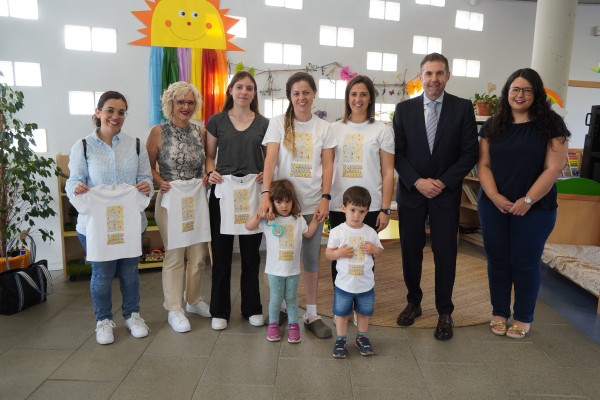 Abrera amb l'esport solidari i inclusiu! Aquest diumenge 2 de juny se celebra XV Cursa Abrera Corre D9 2024 - Memorial Antonio Serrano. Lliurament de la samarreta de la 5a Marxa Bressol a l'Escola Bressol Municipal Món Petit