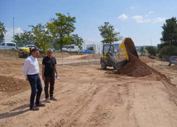 Avancen a bon ritme les obres del pícnic del Torrent Gran, una nova zona de lleure a Sant Ermengol d’Abrera