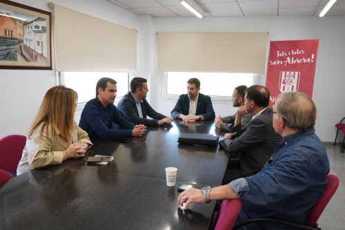 Abrera, amb l'esport! Rebem la visita del diputat adjunt de l'Àrea d'Esports i Activitat Física, Xavier Amor