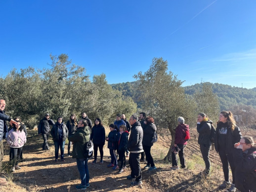 A Abrera gaudim del nostre patrimoni! Aquest dissabte 13 de gener hem assistit a la passejada patrimonial 'L’Abrera feudal: del Castell de Voltrera a Can Morral del Molí'