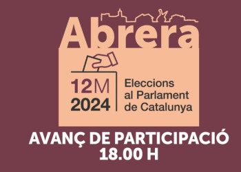 ELECCIONS PARLAMENT DE CATALUNYA 2024 - PARTICIPACIÓ 18H