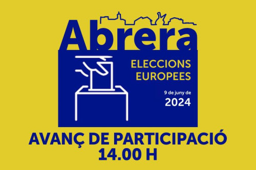 ELECCIONS PARLAMENT EUROPEU - PARTICIPACIÓ 14H