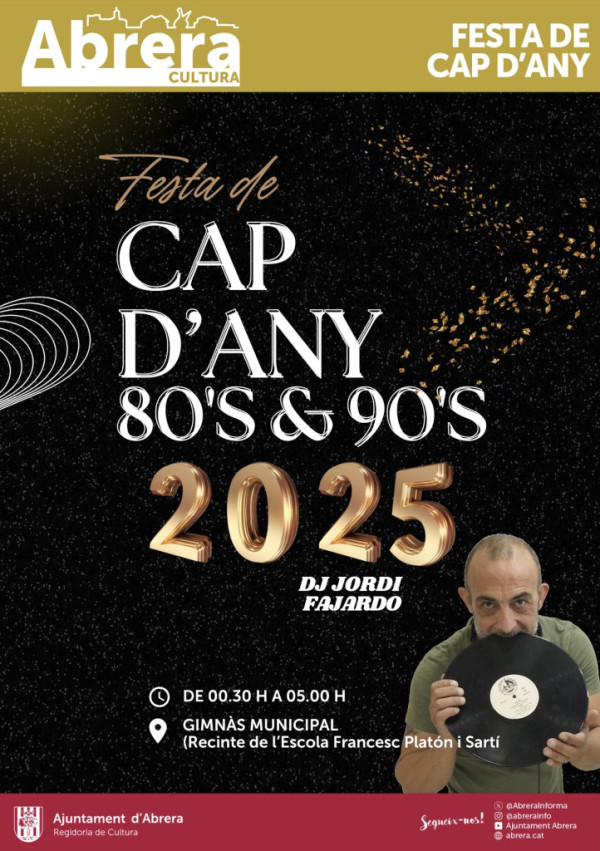 Festa de Cap d'Any 80's-90's