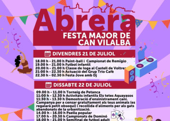 CARTELL FESTA MAJOR CAN VILALBA 2023