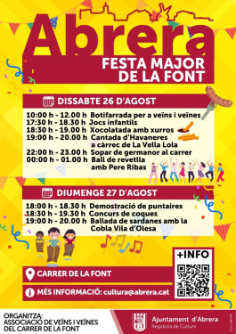 FESTA MAJOR LA FONT 2023