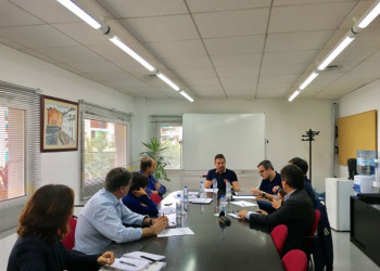 Reunió d'alcaldes i alcaldessa del Baix Nord amb la presidència i gerència del Consell Comarcal del Baix Llobregat