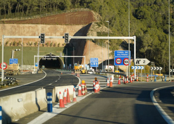 El túnel de la B-40 rep el nom de Voltrera, a petició de l'Ajuntament d'Abrera