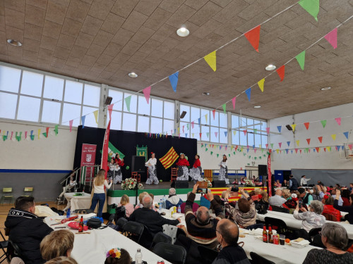 Les Juventudes Rocieras d'Abrera i el Casal de la Gent Gran celebren el Dia d'Andalusia a Abrera