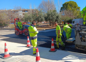 Atenció! Tall de circulació en el carrer de Martorell, de dilluns 11 a dimecres 13 de març, ambdós inclosos, per treballs d'asfaltatge i pintura