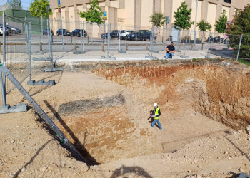 Abrera + Sostenible! Segueixen a bon ritme les obres per a la instal·lació d’una caldera de biomassa central i una xarxa de calor per als equipaments esportius d’Abrera