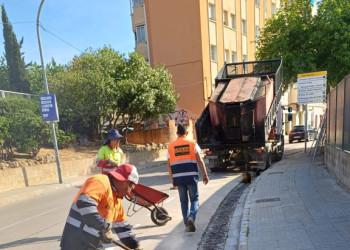 Abrera + Sostenible! Segueixen a bon ritme les obres per a la instal·lació d’una caldera de biomassa central i una xarxa de calor per als equipaments esportius d’Abrera