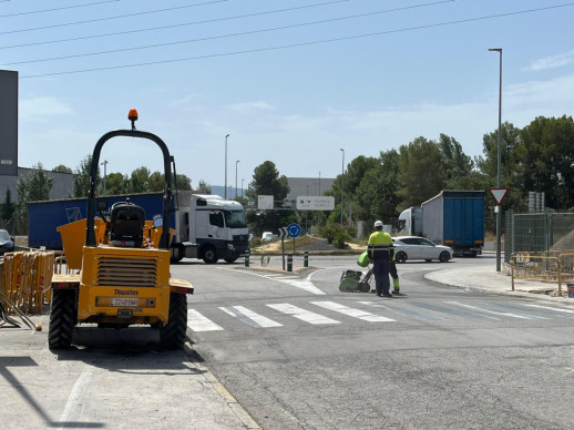 Del dilluns 5 al divendres 9 d’agost, ambdós inclosos, es tallarà un tram de l'Avda. de Ca n'Amat, en sentit ascendent, per treballs de millora