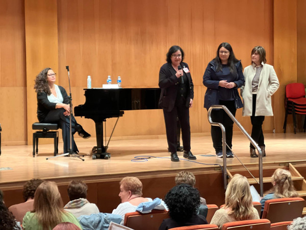 Èxit de participació en el Taller de Gòspel Sistèmic a càrrec de la Sònia Moreno i Amb Cor de Gòspel, el disasbte 9 de novembre a l'Auditori del Centre Polivalent