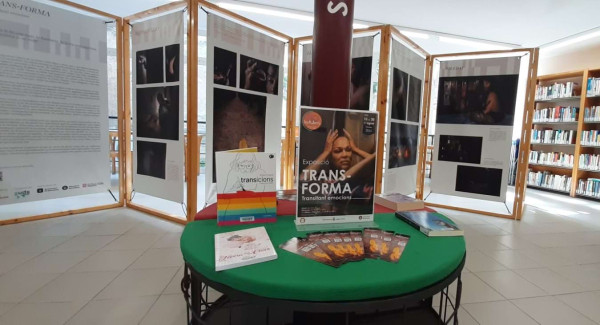 Exposició Trans-forma:Transitant emocions a la Biblioteca Josep Roca i Bros