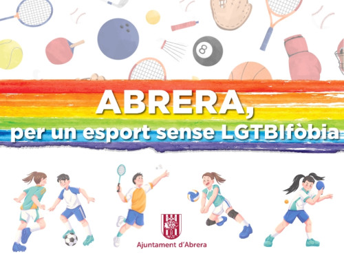 Abrera lliure de LGTBIfòbia! Commemorem el Dia Internacional per l'esport lliure de LGTBIfòbia