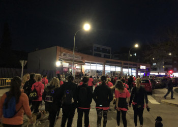 Juntes hem fet nostra la nit! Més de 400 dones han participat en la tercera Marxa Nocturna de la Dona a Abrera! Gràcies, Abrera!