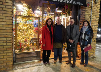 13è Concurs d’Aparadors Nadalencs d'Abrera. Floristeria Nacho Flores