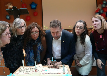 Gaudim amb la celebració del 50è aniversari de la Biblioteca Josep Roca i Bros d'Abrera, amb una matinal plena d'activitats!