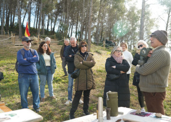 Èxit de participació a la darrera visita comentada i recreació històrica a les Trinxeres republicanes de la Guerra Civil Espanyola del bosc de Sant Miquel