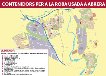 CONTENIDORS DE ROBA USADA A ABRERA