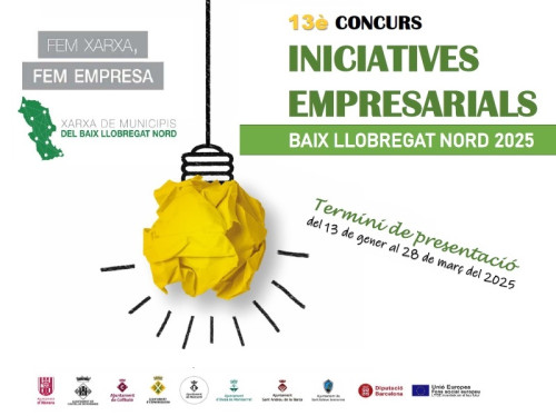 PORTADA13è Concurs d'Iniciatives Empresarials del Baix Llobregat Nord