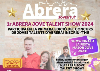 Ei, Jove! Tens ganes de compartir les teves habilitats artístiques? Participeu en el concurs Talent Show Jove 2024 d'Abrera!