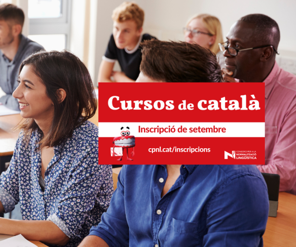 Cursos de català. Setembre 2024