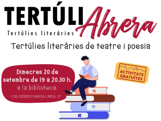 Atenció! La Biblioteca Josep Roca i Bros d'Abrera torna de vacances amb més activitats durant el mes de setembre! Us hi esperem!