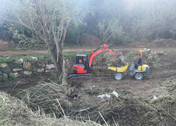 Treballs realitzats al camí que uneix el c. Nou amb Les Mates